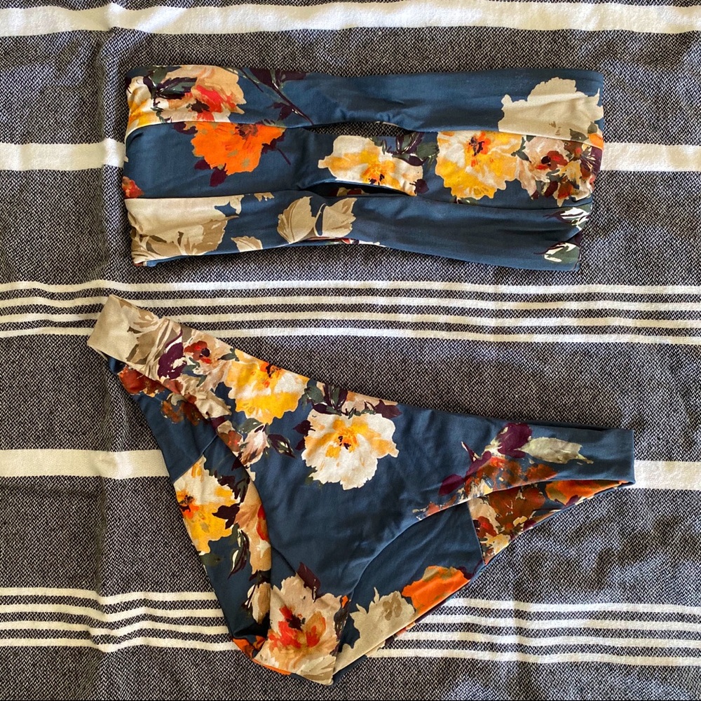 Boys + Arrows Abetting Ava bandeau and Bottoms Set